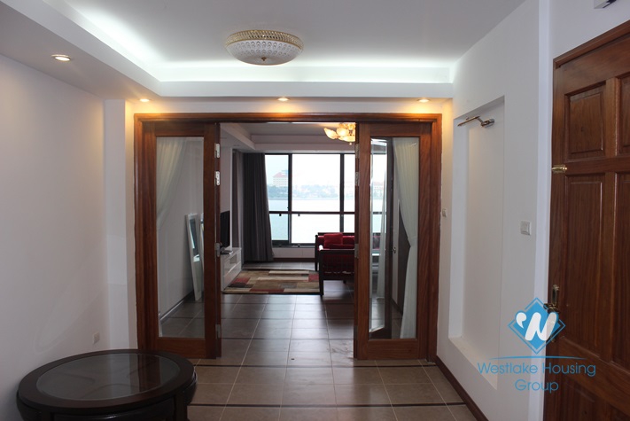 Lake view and brand new 2 bedrooms apartment for rent in Tay Ho District, Hanoi